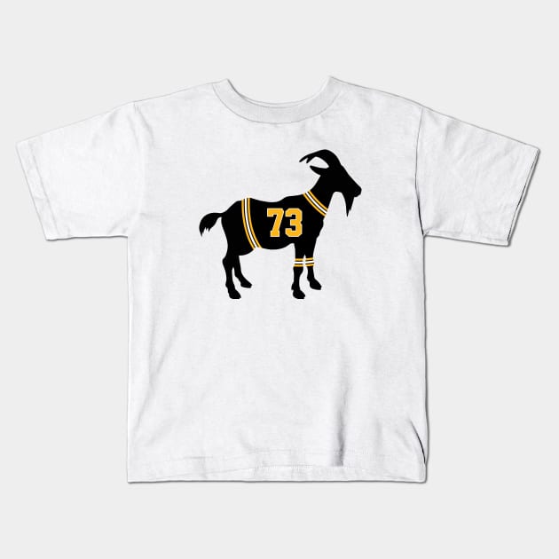 Charlie McAvoy GOAT Kids T-Shirt by cwijeta